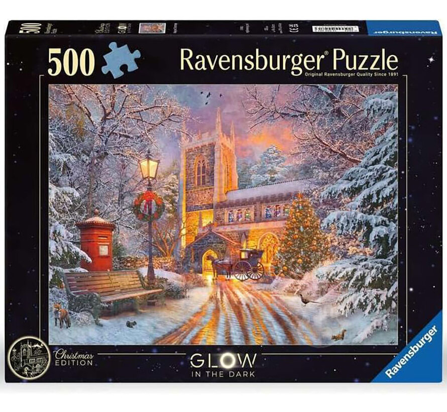 Ravensburger Magical Christmas Glow in the Dark Puzzle 500pcs