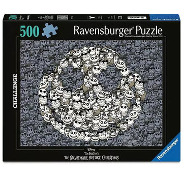 Ravensburger Ravensburger Disney Nightmare Before Christmas: King of Fright Challenge Puzzle 500pcs
