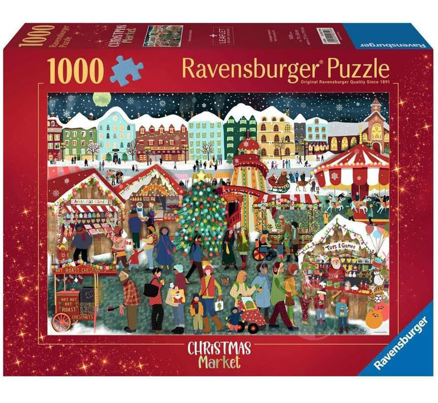 Ravensburger Christmas Market Puzzle 1000pcs