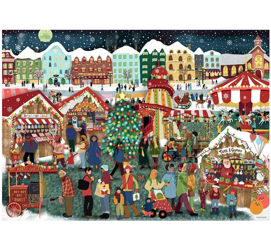 Ravensburger Christmas Market Puzzle 1000pcs