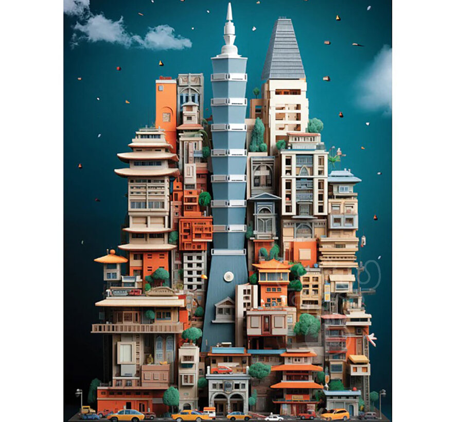 FINAL SALE Anatolian Taipei Puzzle 1000pcs