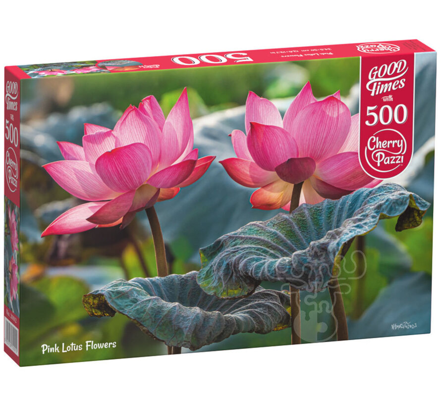 CherryPazzi Pink Lotus Flowers Puzzle 500pcs