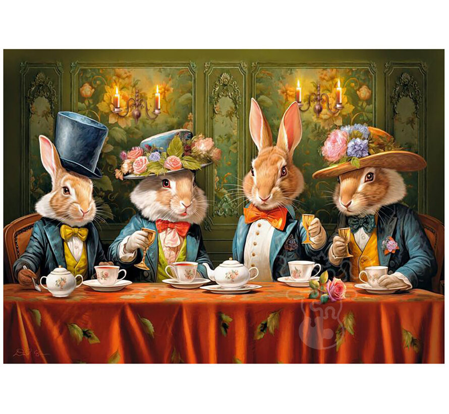 CherryPazzi Fancy Bunny Party Puzzle 500pcs