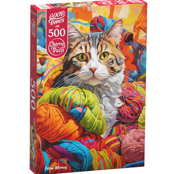CherryPazzi CherryPazzi Feline Whimsy Puzzle 500pcs