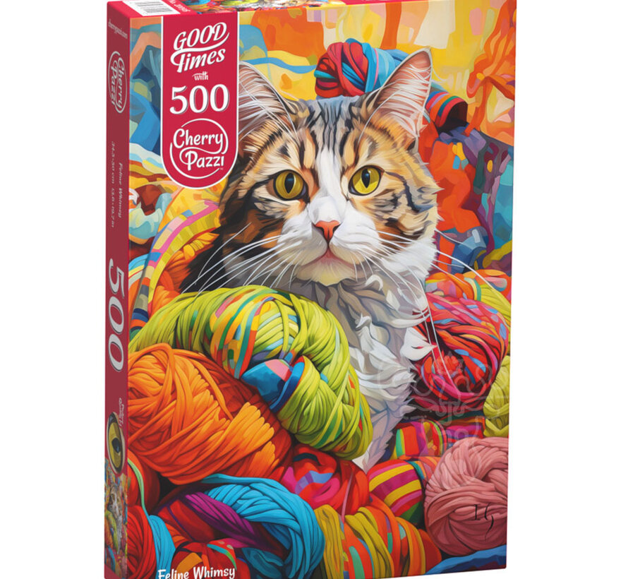 CherryPazzi Feline Whimsy Puzzle 500pcs