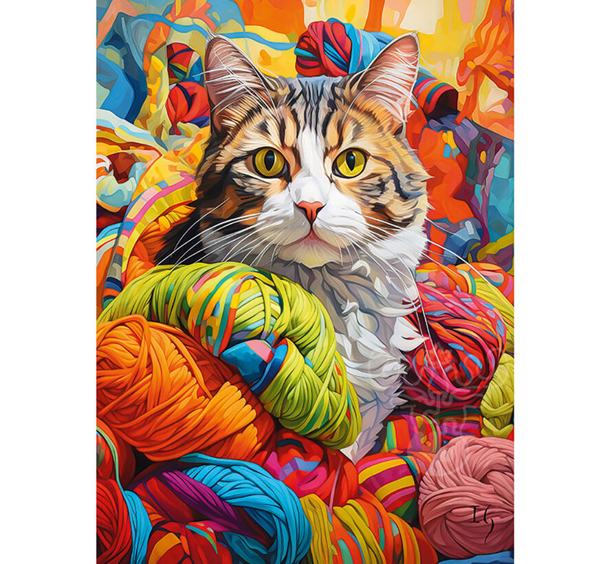 CherryPazzi Feline Whimsy Puzzle 500pcs
