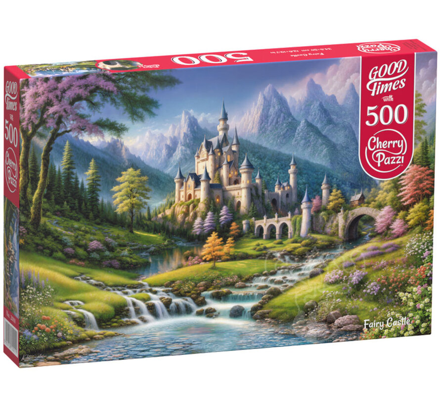 CherryPazzi Fairy Castle Puzzle 500pcs