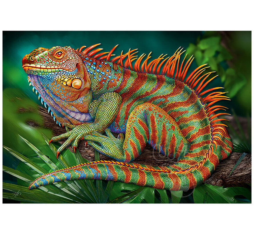 CherryPazzi Incredible Iguana Puzzle 500pcs