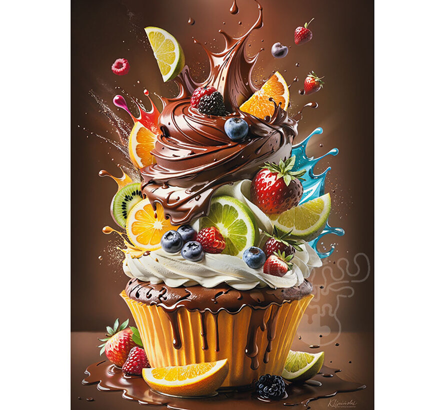 CherryPazzi Crazy Cake Puzzle 500pcs