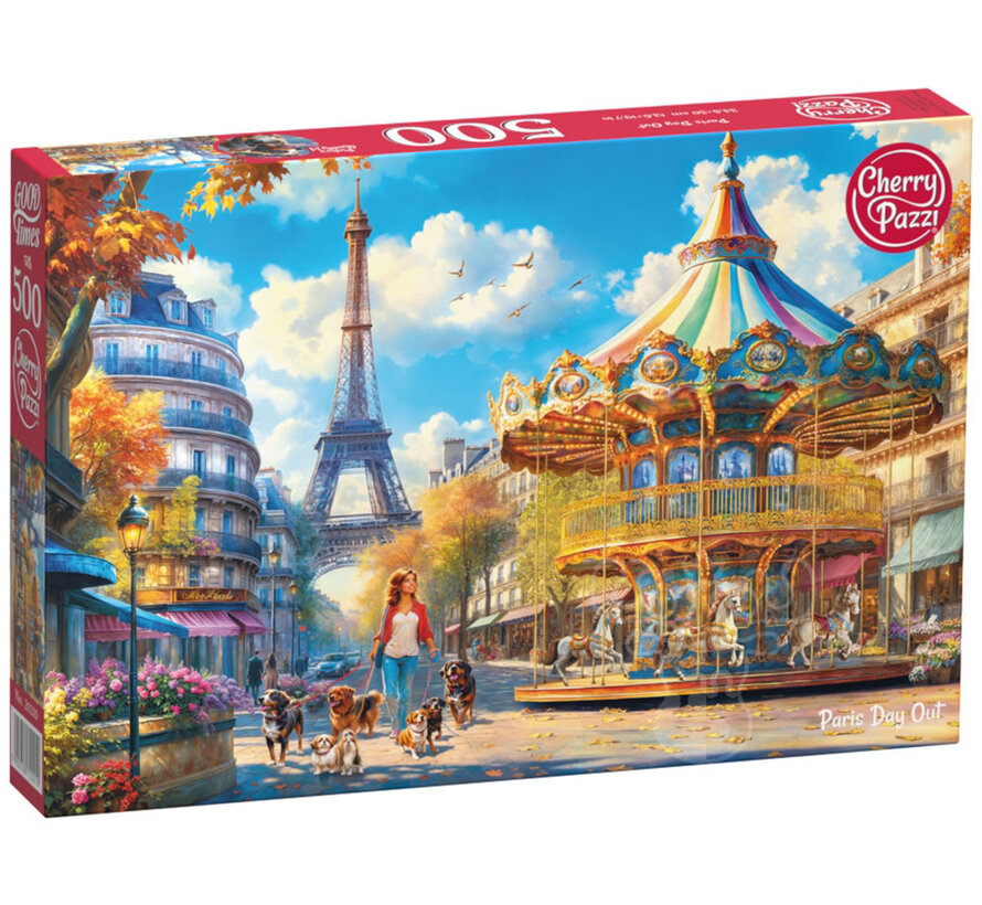 CherryPazzi Paris Day Out Puzzle 500pcs