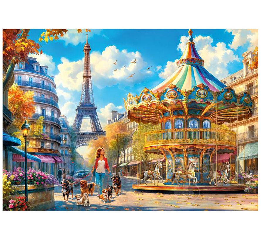 CherryPazzi Paris Day Out Puzzle 500pcs