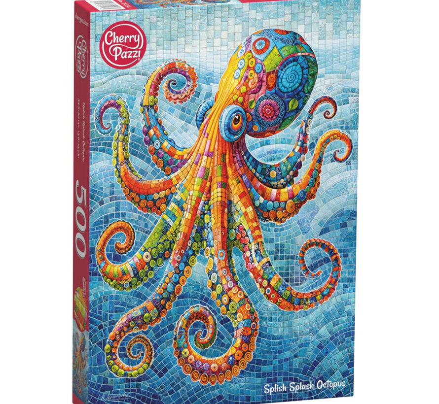 CherryPazzi Splish Splash Octopus Puzzle 500pcs