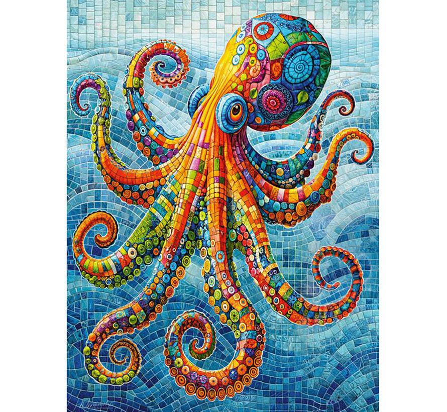 CherryPazzi Splish Splash Octopus Puzzle 500pcs