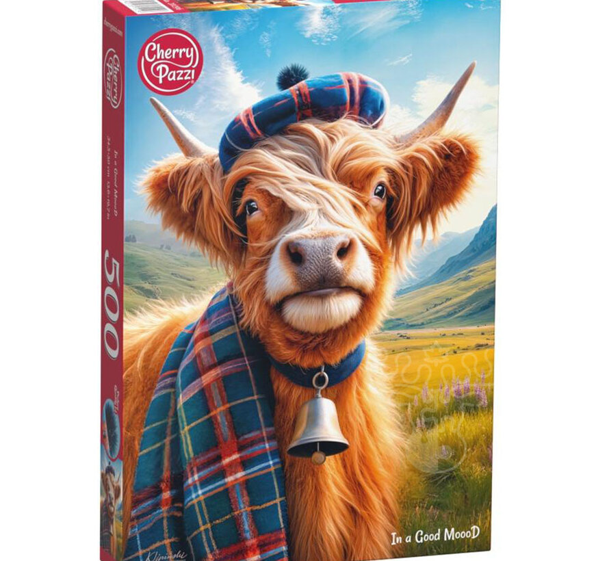 CherryPazzi In a Good MoooD Puzzle 500pcs