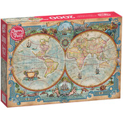 CherryPazzi CherryPazzi Great Discoveries World Map Puzzle 2000pcs