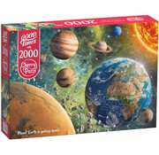 CherryPazzi CherryPazzi Planet Earth in Galaxy Space Puzzle 2000pcs