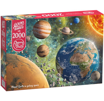 CherryPazzi CherryPazzi Planet Earth in Galaxy Space Puzzle 2000pcs