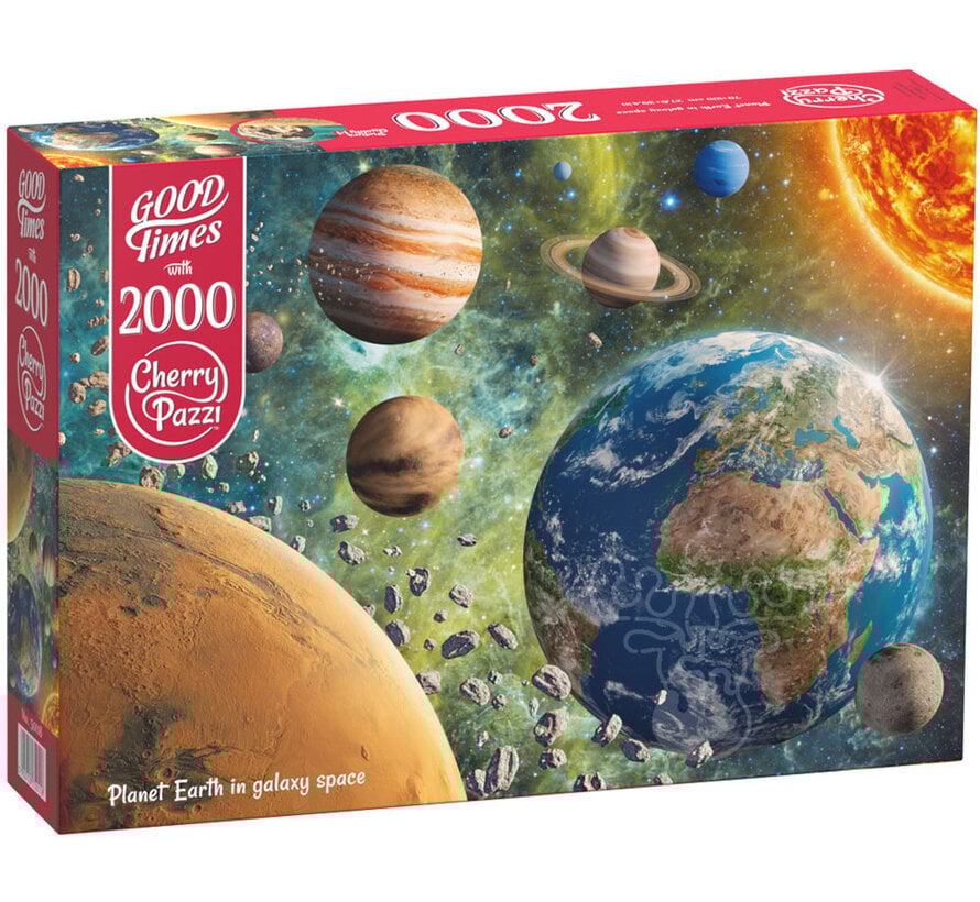 CherryPazzi Planet Earth in Galaxy Space Puzzle 2000pcs