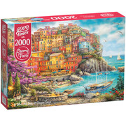CherryPazzi CherryPazzi A Beautiful Day at Cinque Terre Puzzle 2000pcs