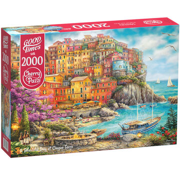CherryPazzi CherryPazzi A Beautiful Day at Cinque Terre Puzzle 2000pcs