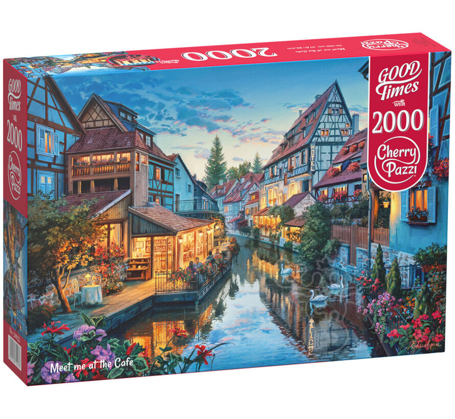 CherryPazzi Meet me at the Cafe Puzzle 2000pcs