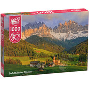 CherryPazzi CherryPazzi Santa Maddalena, Dolomites Puzzle 1000pcs