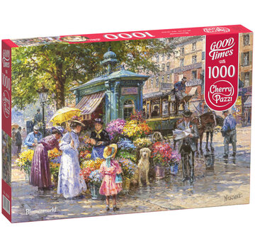 CherryPazzi CherryPazzi Blumenmarkt Puzzle 1000pcs