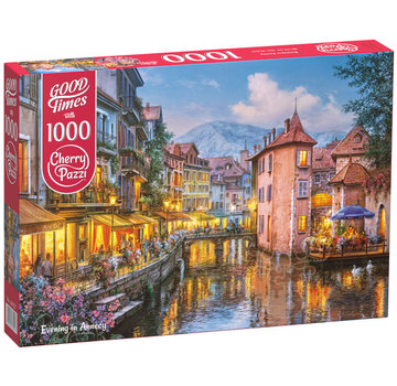 CherryPazzi CherryPazzi Evening in Annecy Puzzle 1000pcs