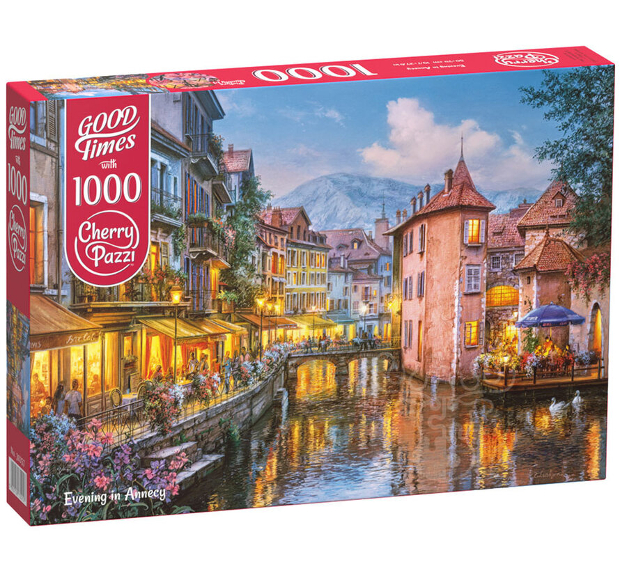 CherryPazzi Evening in Annecy Puzzle 1000pcs