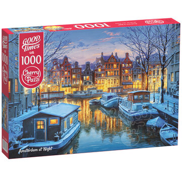 CherryPazzi CherryPazzi Amsterdam at Night Puzzle 1000pcs