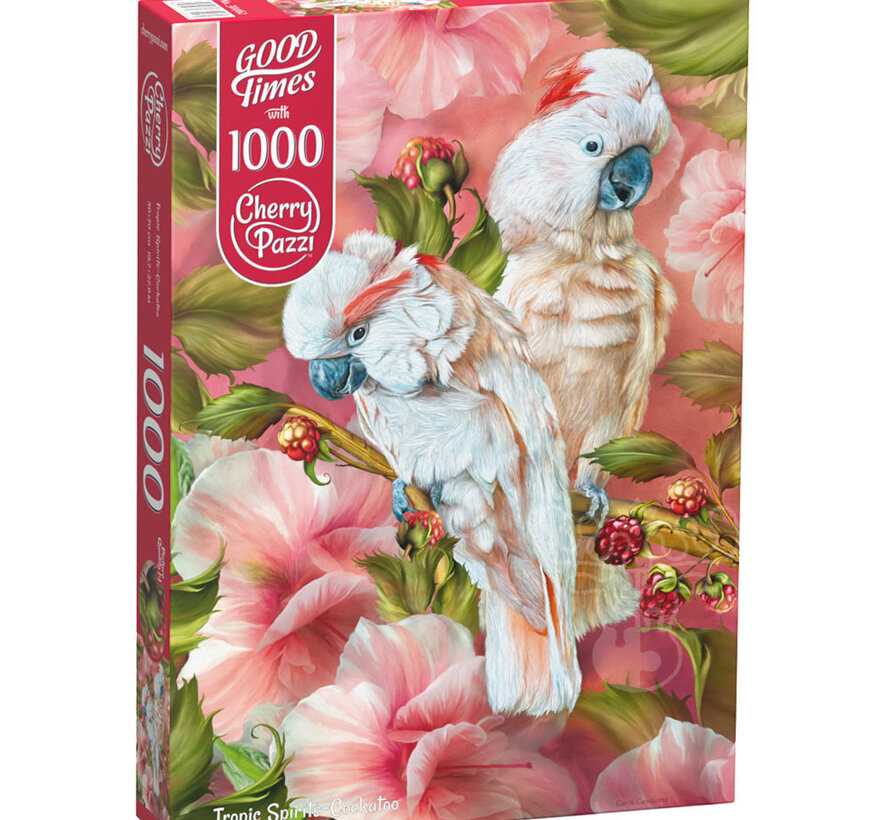 CherryPazzi Tropic Spirits-Cockatoo Puzzle 1000pcs