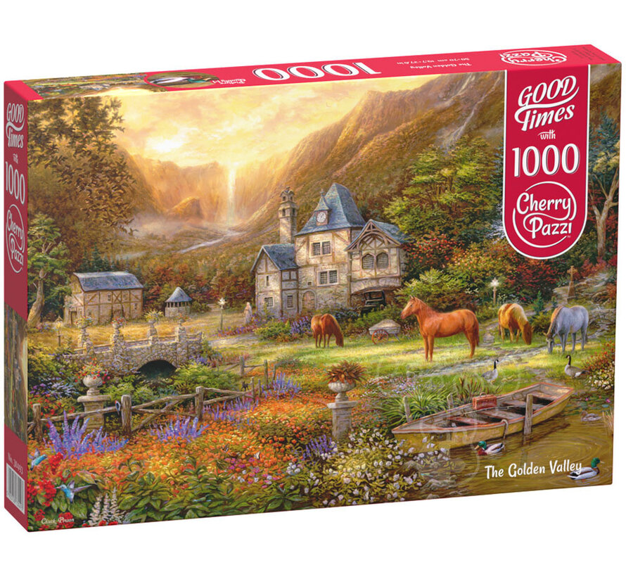 CherryPazzi The Golden Valley Puzzle 1000pcs