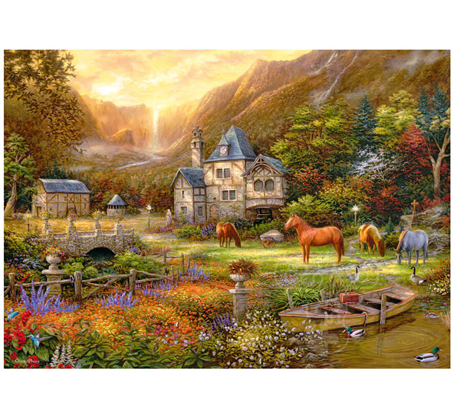CherryPazzi The Golden Valley Puzzle 1000pcs