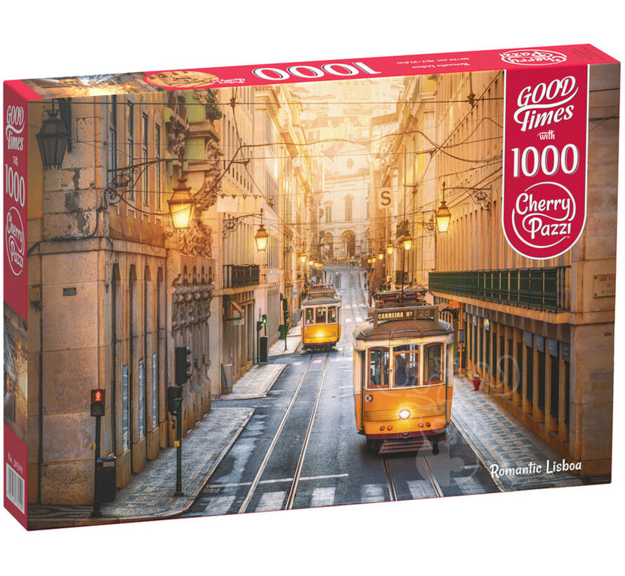 CherryPazzi Romantic Lisboa Puzzle 1000pcs