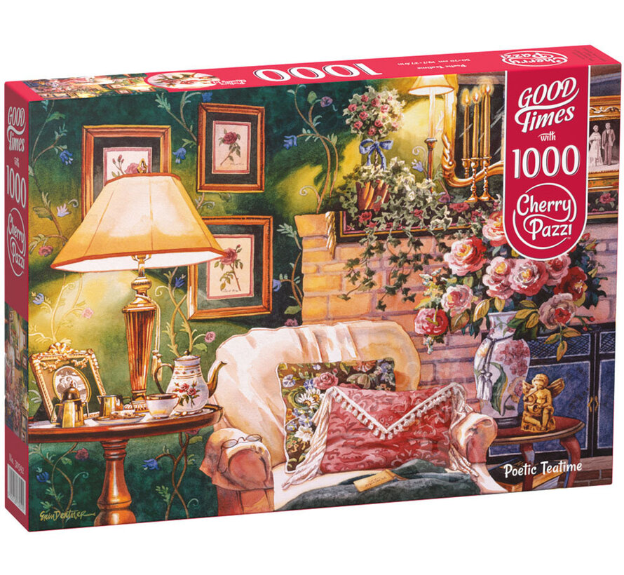 CherryPazzi Poetic Teatime Puzzle 1000pcs
