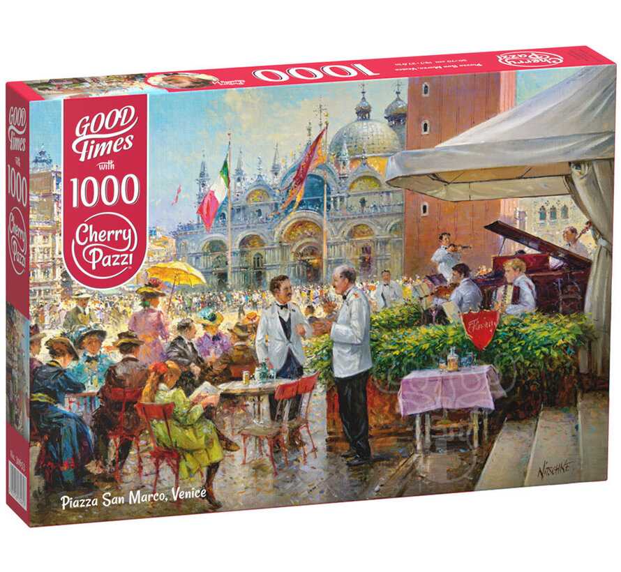 CherryPazzi Piazza San Marco Venice Puzzle 1000pcs
