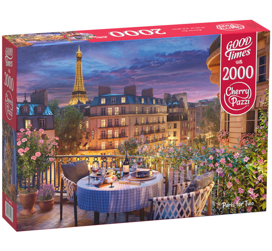 CherryPazzi Paris for Two Puzzle 2000pcs