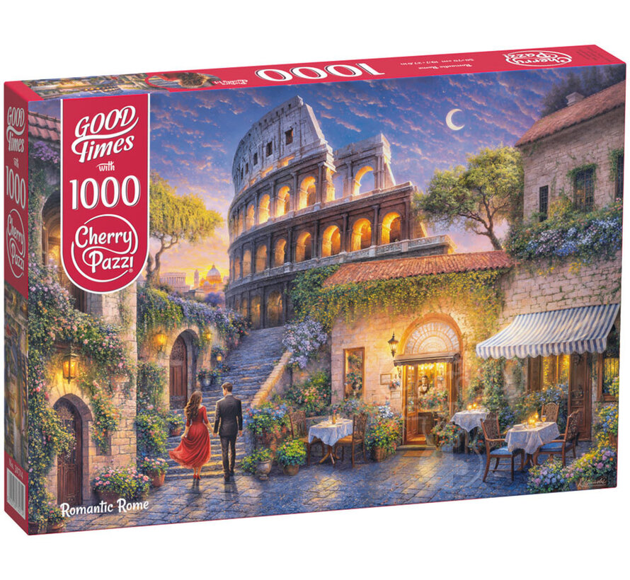CherryPazzi Romantic Rome Puzzle 1000pcs