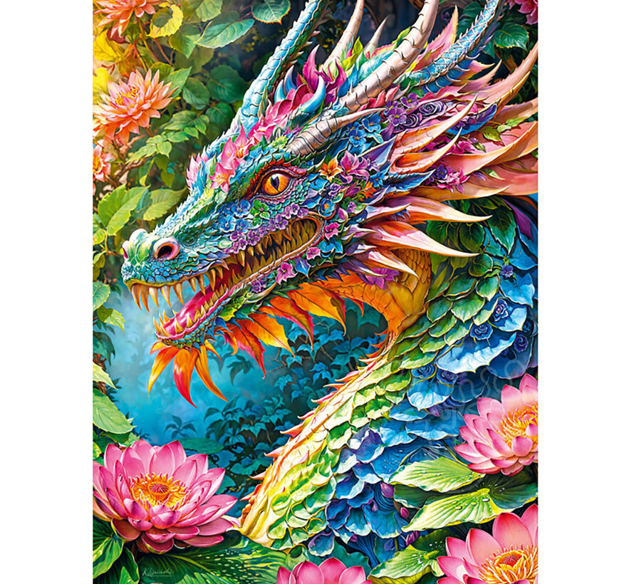 CherryPazzi Good Luck Dragon Puzzle 1000pcs