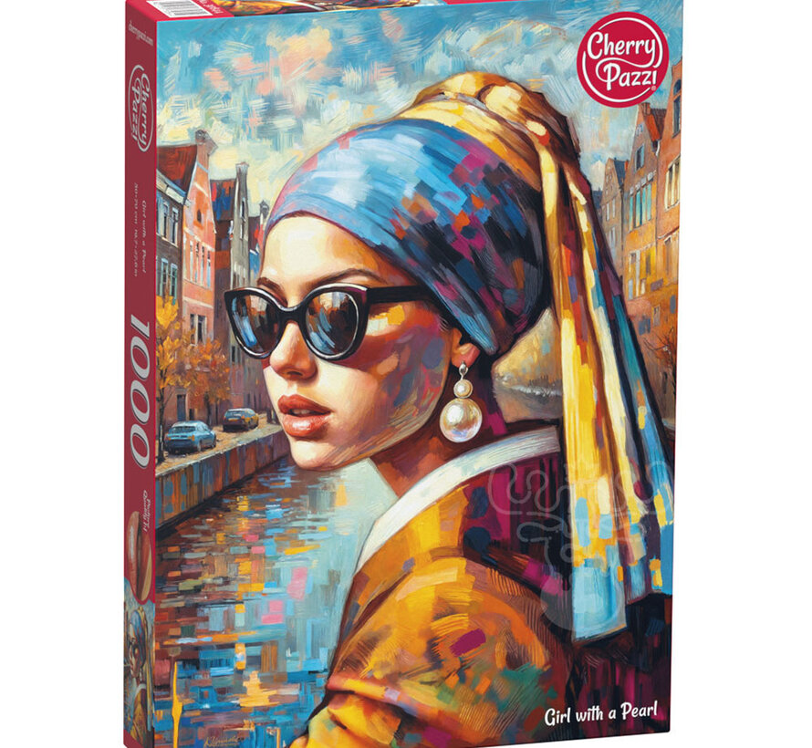 CherryPazzi Girl with a Pearl Puzzle 1000pcs