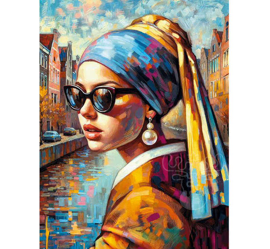 CherryPazzi Girl with a Pearl Puzzle 1000pcs