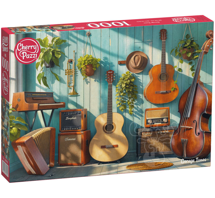 CherryPazzi Garage Tunes Puzzle 1000pcs