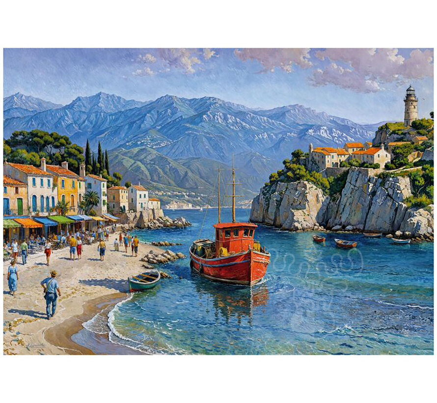 CherryPazzi Seaside Village Puzzle 1000pcs
