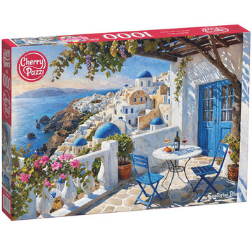 CherryPazzi CherryPazzi Santorini Blues Puzzle 1000pcs