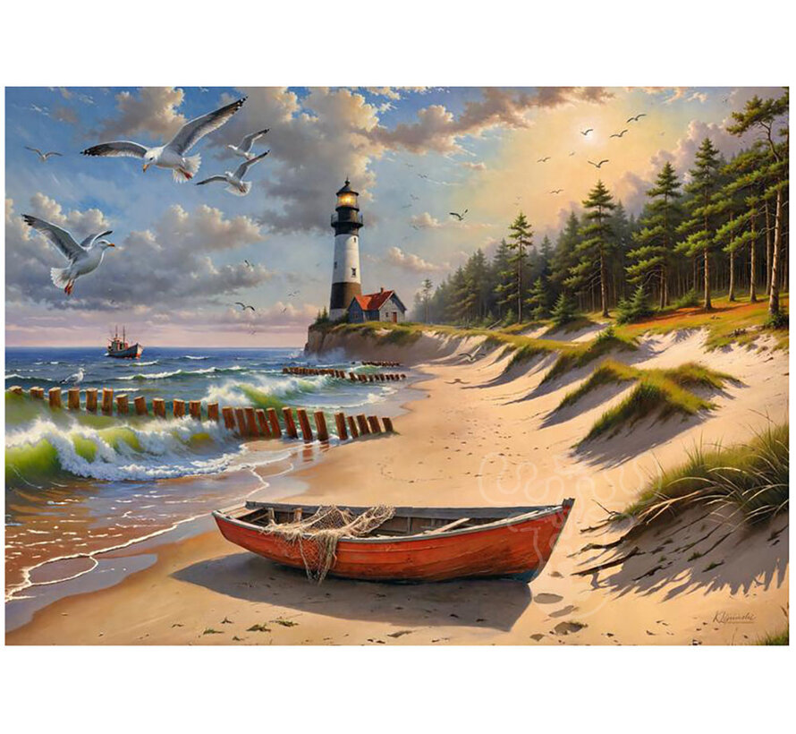 CherryPazzi Baltic Sea Coastline Puzzle 1000pcs
