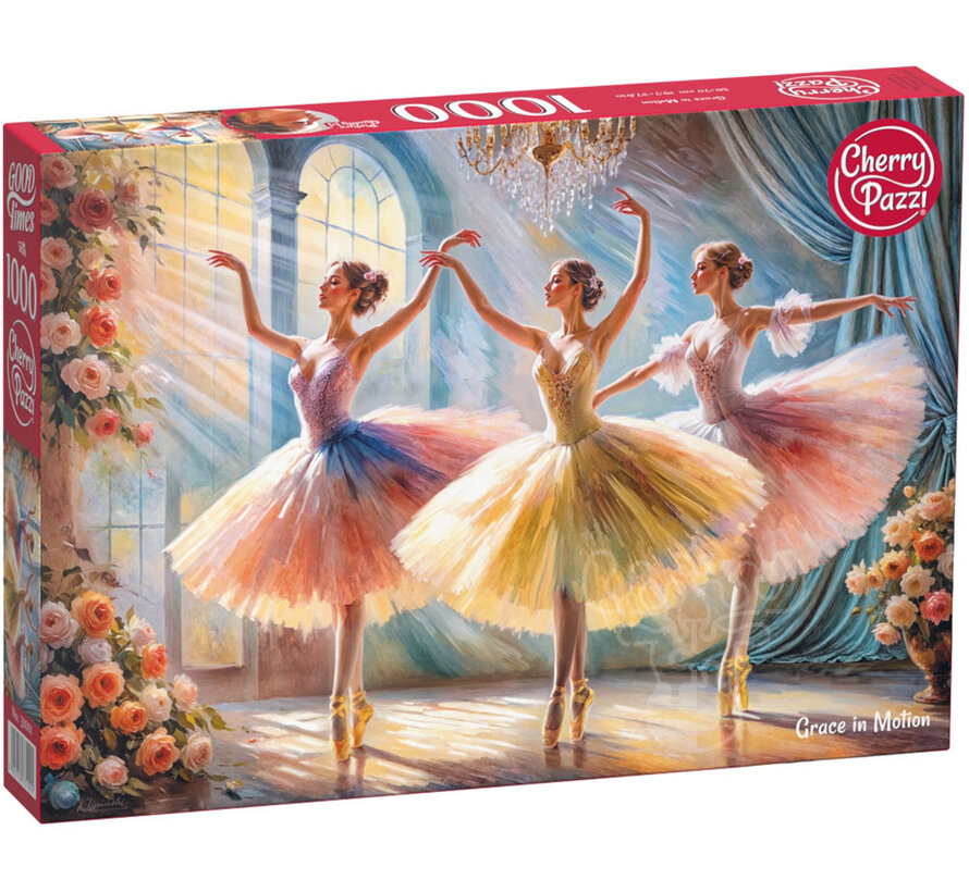 CherryPazzi Grace in Motion Puzzle 1000pcs