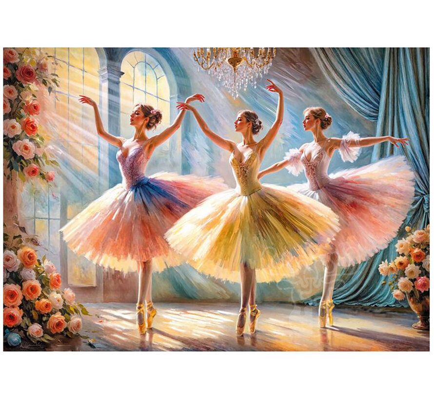 CherryPazzi Grace in Motion Puzzle 1000pcs