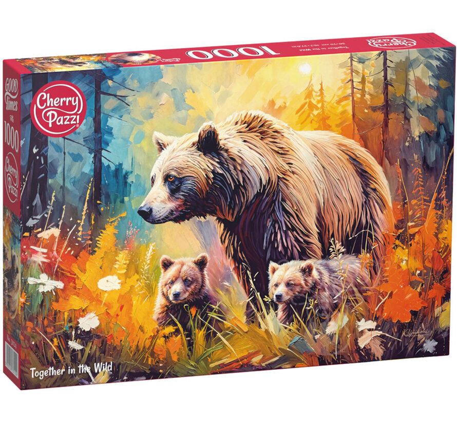 CherryPazzi Together in the Wild Puzzle 1000pcs