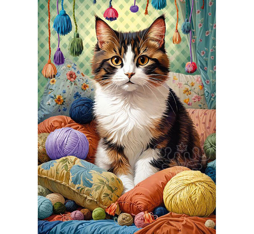 CherryPazzi Knitty Cat Puzzle 1000pcs