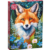 CherryPazzi CherryPazzi Red Fox in Flowers Puzzle 1000pcs
